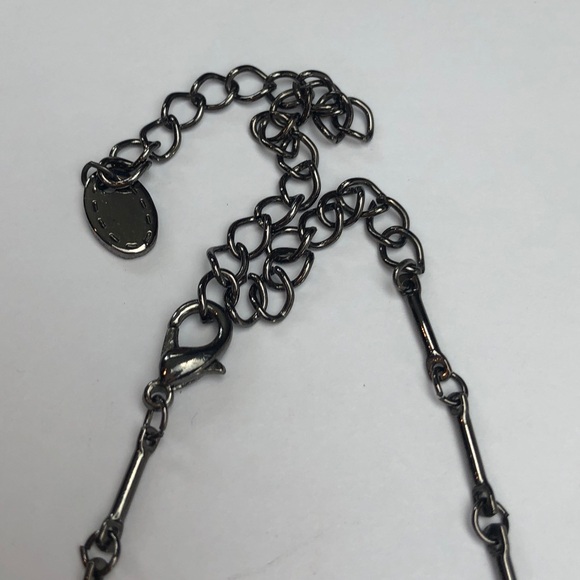 Choker Red Floral Necklace Y2K - Picture 3 of 3